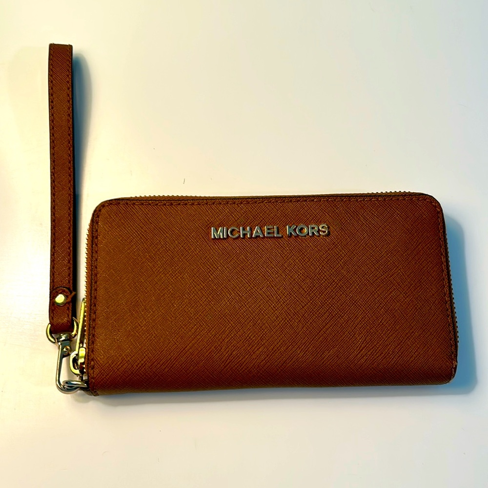 Michael Kors wallet with strap